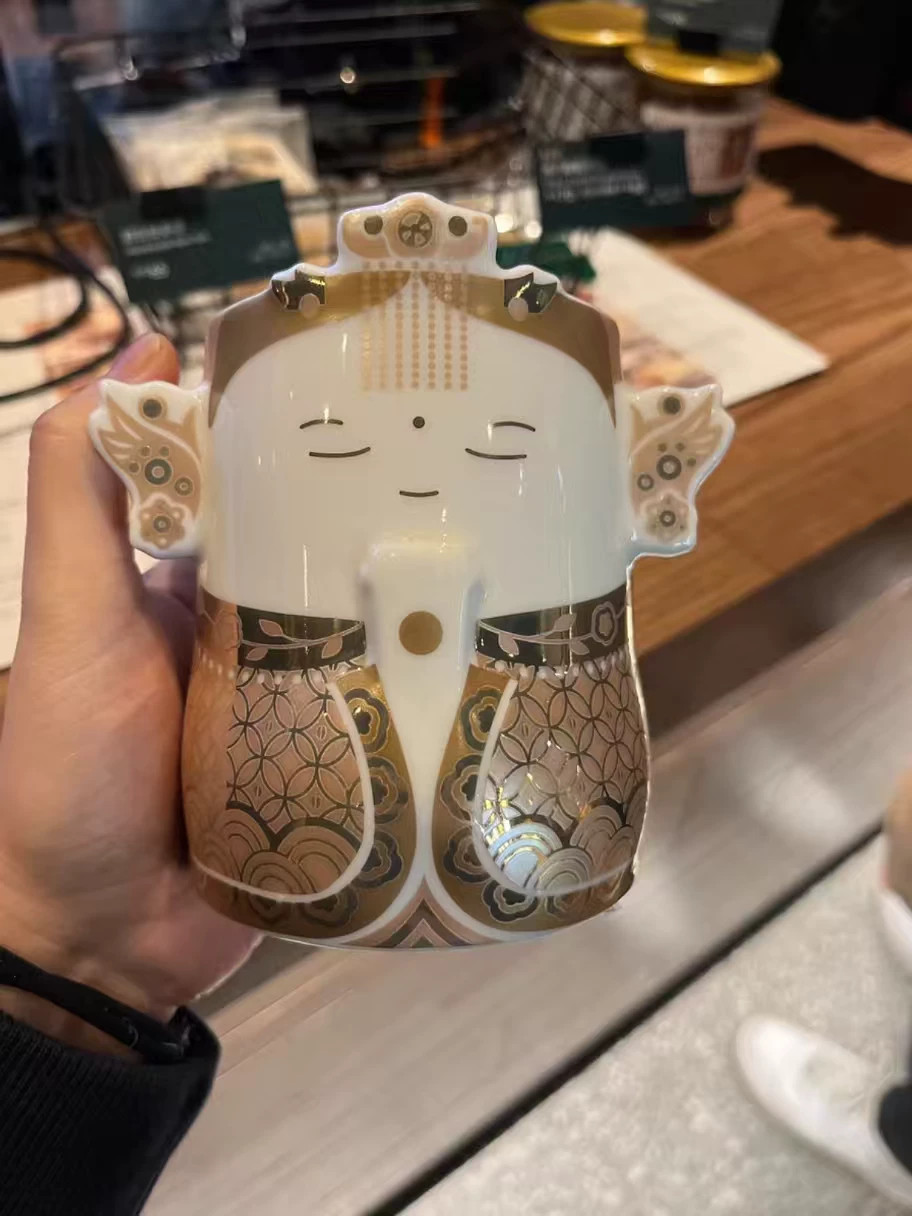 Taiwan Starbucks Wish Granted Mugs series Golden Mazu Mug 12oz