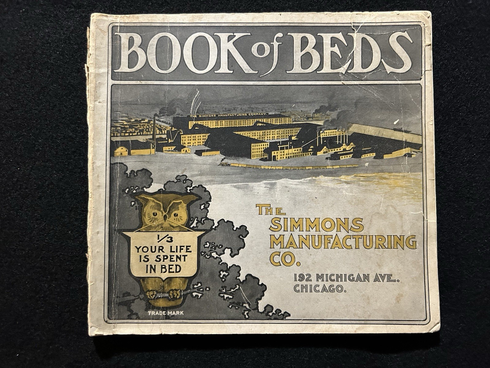 1902 Rare Antique Catalog BOOK OF BEDS The Simmons Manufacturing Company 1902 Rare Antique Catalog BOOK OF BEDS The Simmons Manufacturing Company