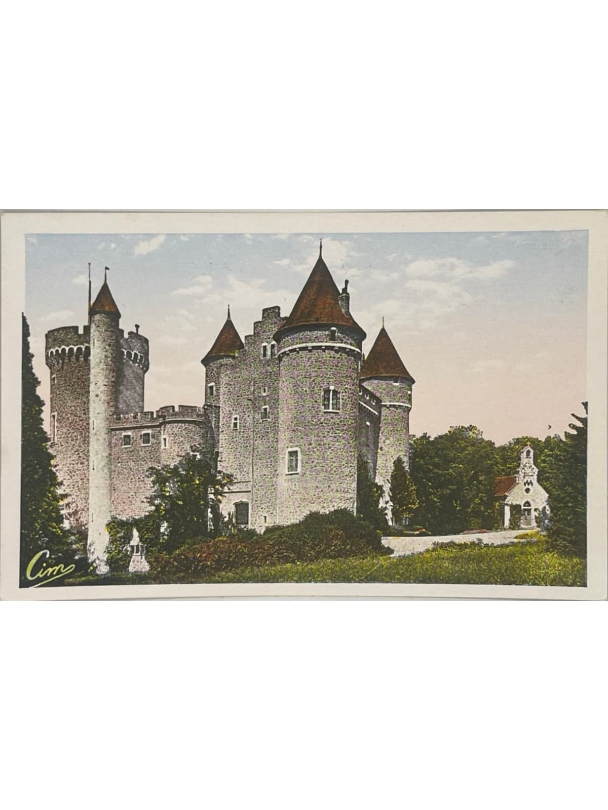 Saint-Laurent-Chabreuges - Château de Chabreuges - CPSM