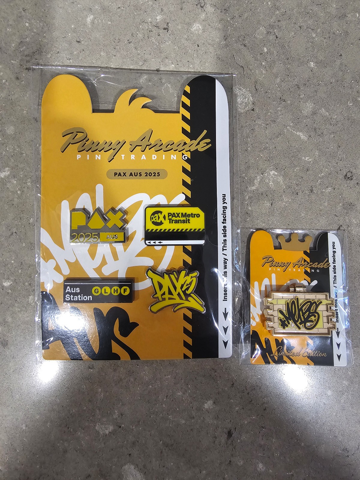 Pinny Arcade PAX Pin Bundle # 1