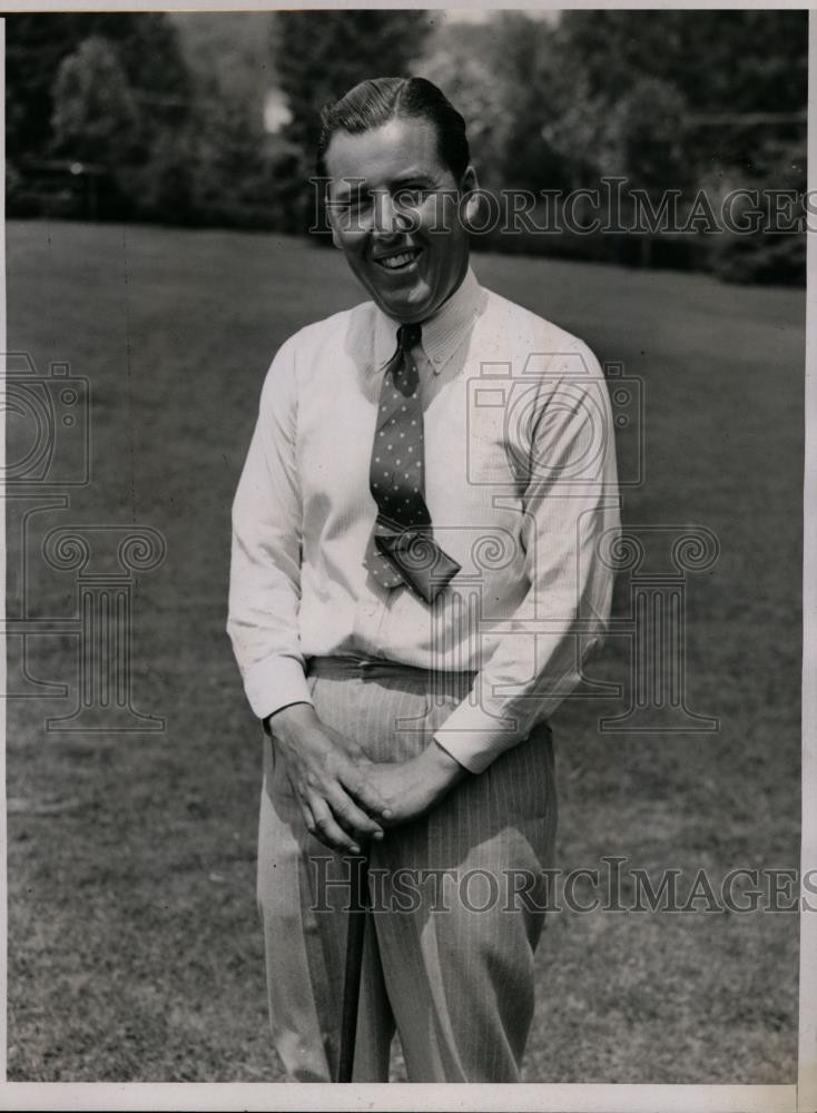 1936 Press Photo Sam Parks National Open golf champion - net09461 1936 Press Photo Sam Parks National Open golf champion - net09461