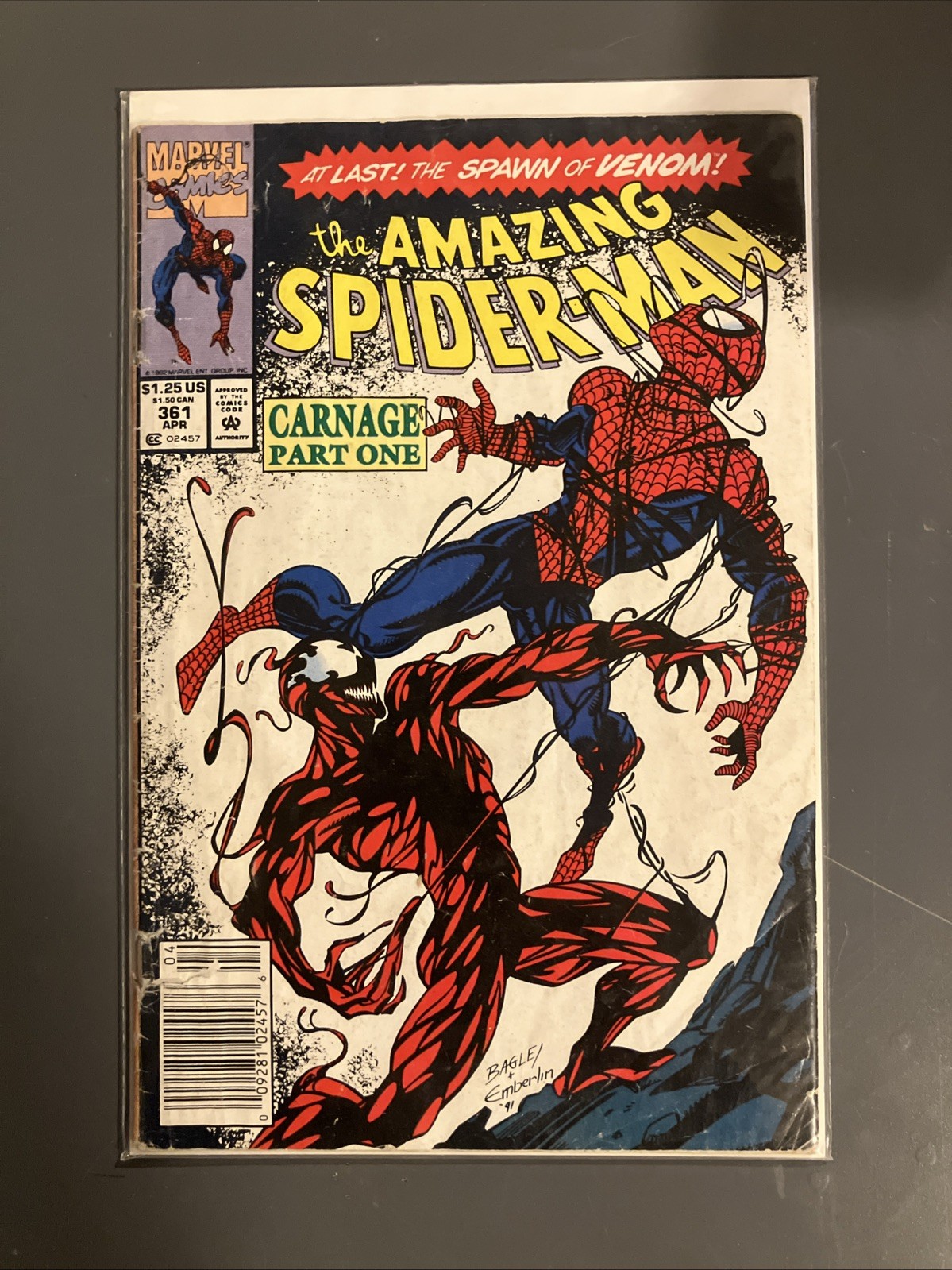 The Amazing Spider-Man #361 (Marvel Comics April 1992) The Amazing Spider-Man #361 (Marvel Comics April 1992)