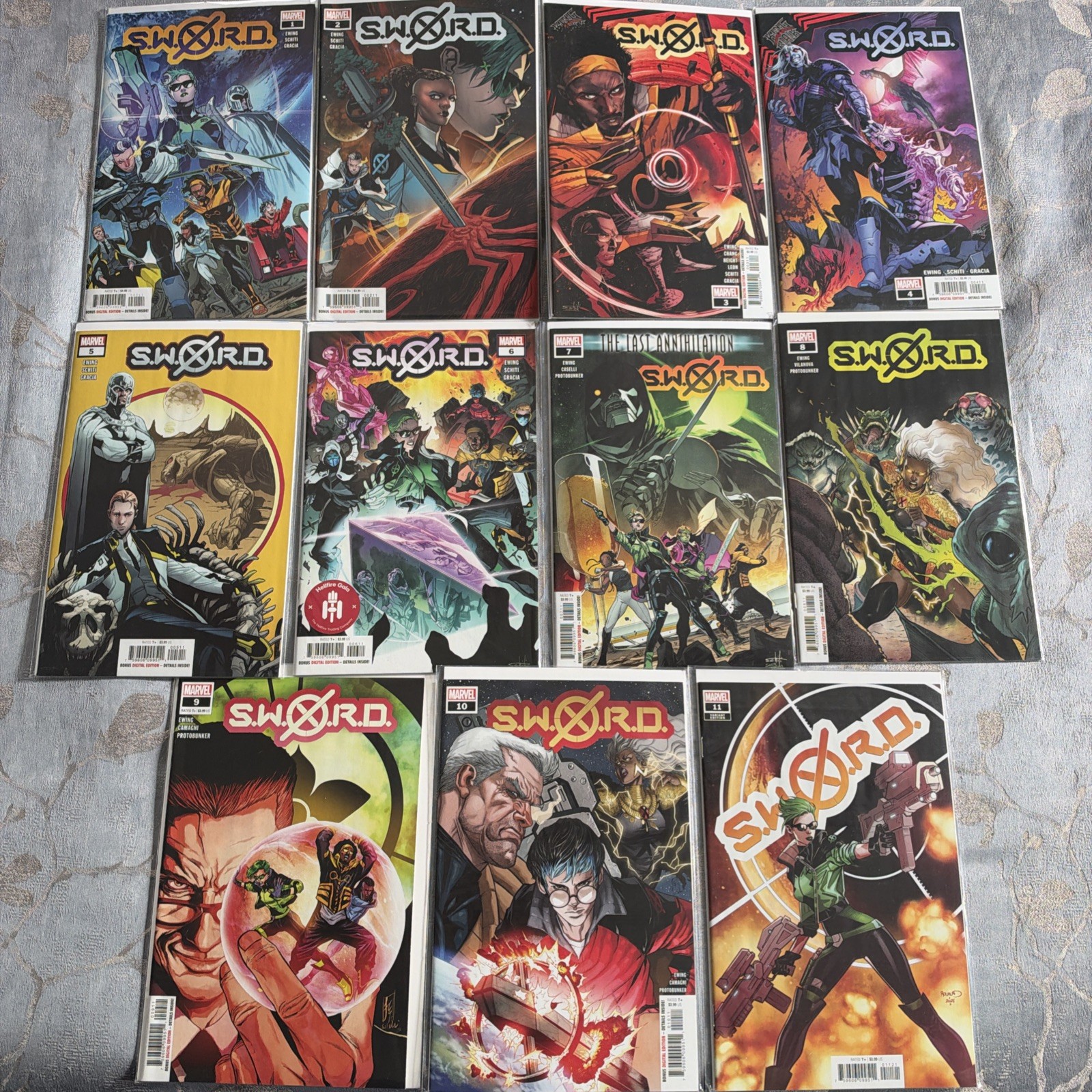 S.W.O.R.D. #1–11 (2020) – Marvel – Al Ewing – Complete Run S.W.O.R.D. #1–11 (2020) – Marvel – Al Ewing – Complete Run