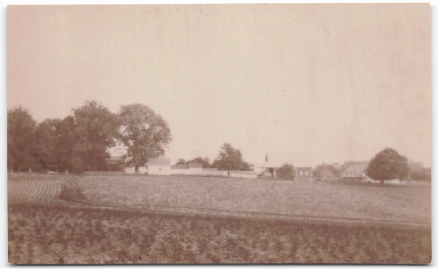 Vintage NOKO RPPC Farm Scene Postcard - Rural Landscape Fields & Homes Vintage NOKO RPPC Farm Scene Postcard - Rural Landscape Fields & Homes