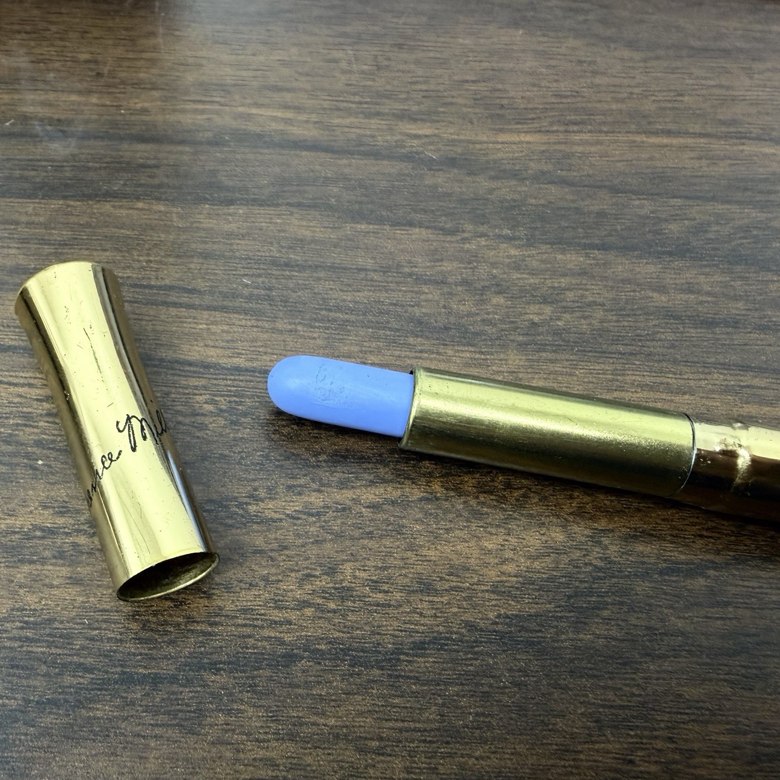 Vintage Florence Miller Blue Eye Shadow Stick Dallas TEXAS 1960s 1970s Rare