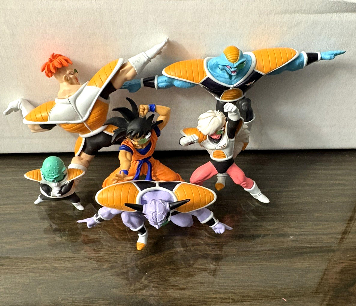 Dragon Ball Z HG Ginyu Force Capsule Toy Bandai Figure Set W/ Special Rare Goku Dragon Ball Z HG Ginyu Force Capsule Toy Bandai Figure Set W/ Special Rare Goku