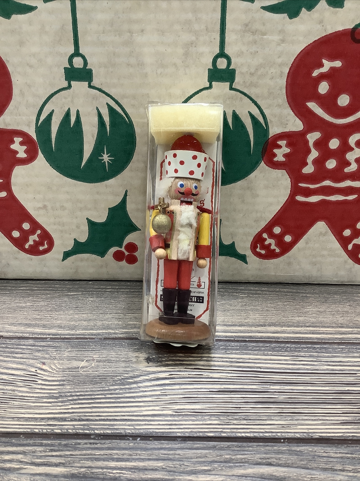 Steinbach Volkskunst Pralent Nutcracker 5.5” New In Package Hohenhameln Handmade
