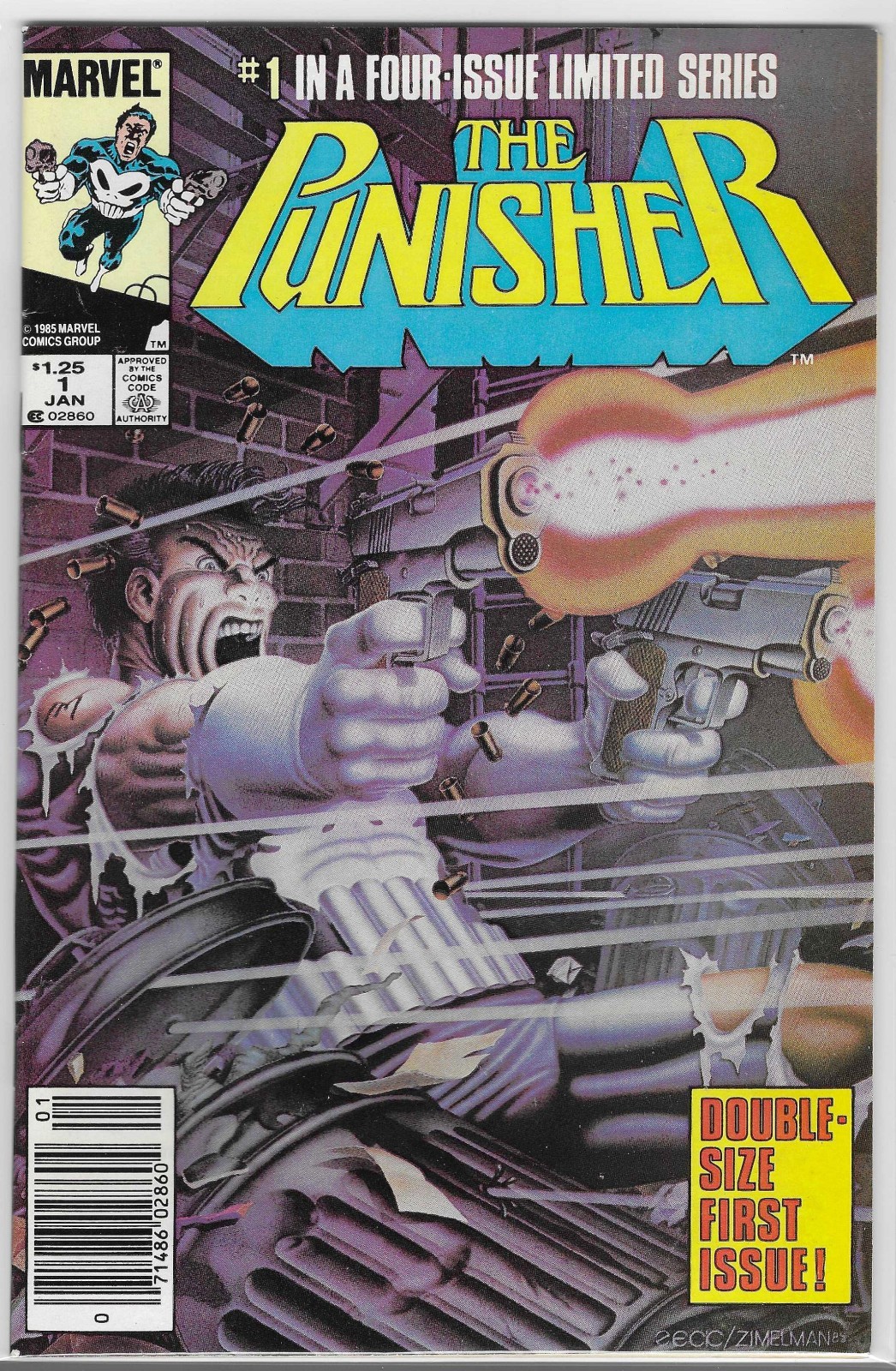 Punisher Vol.1 Issues 1-3 VF/NM 1st Punisher solo series Newstand Punisher Vol.1 Issues 1-3 VF/NM 1st Punisher solo series Newstand