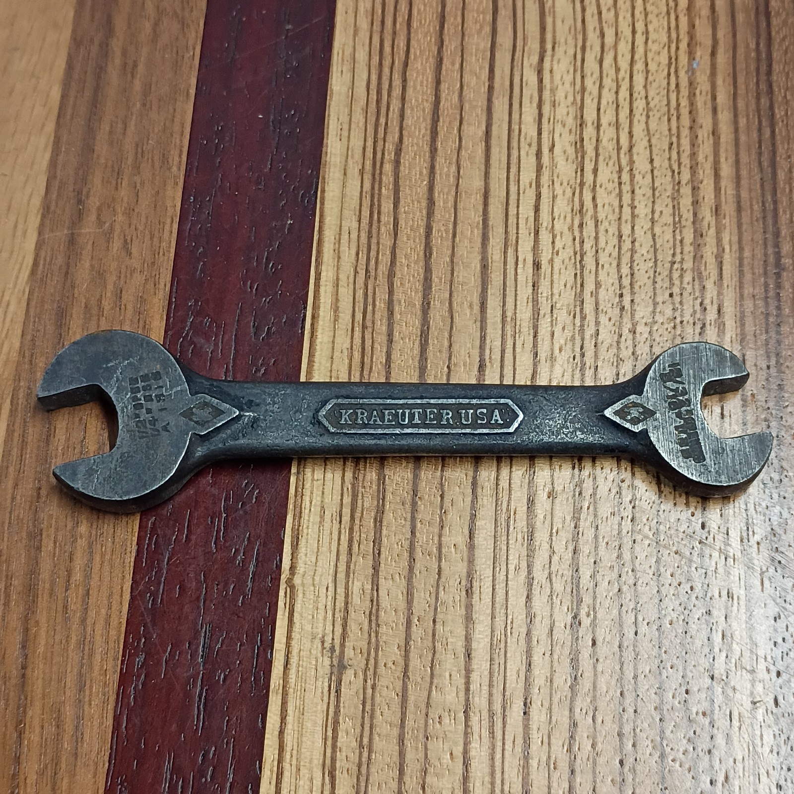 Vintage 5” Diamond K logo Kraeuter USA Open End Wrench Vintage 5” Diamond K logo Kraeuter USA Open End Wrench