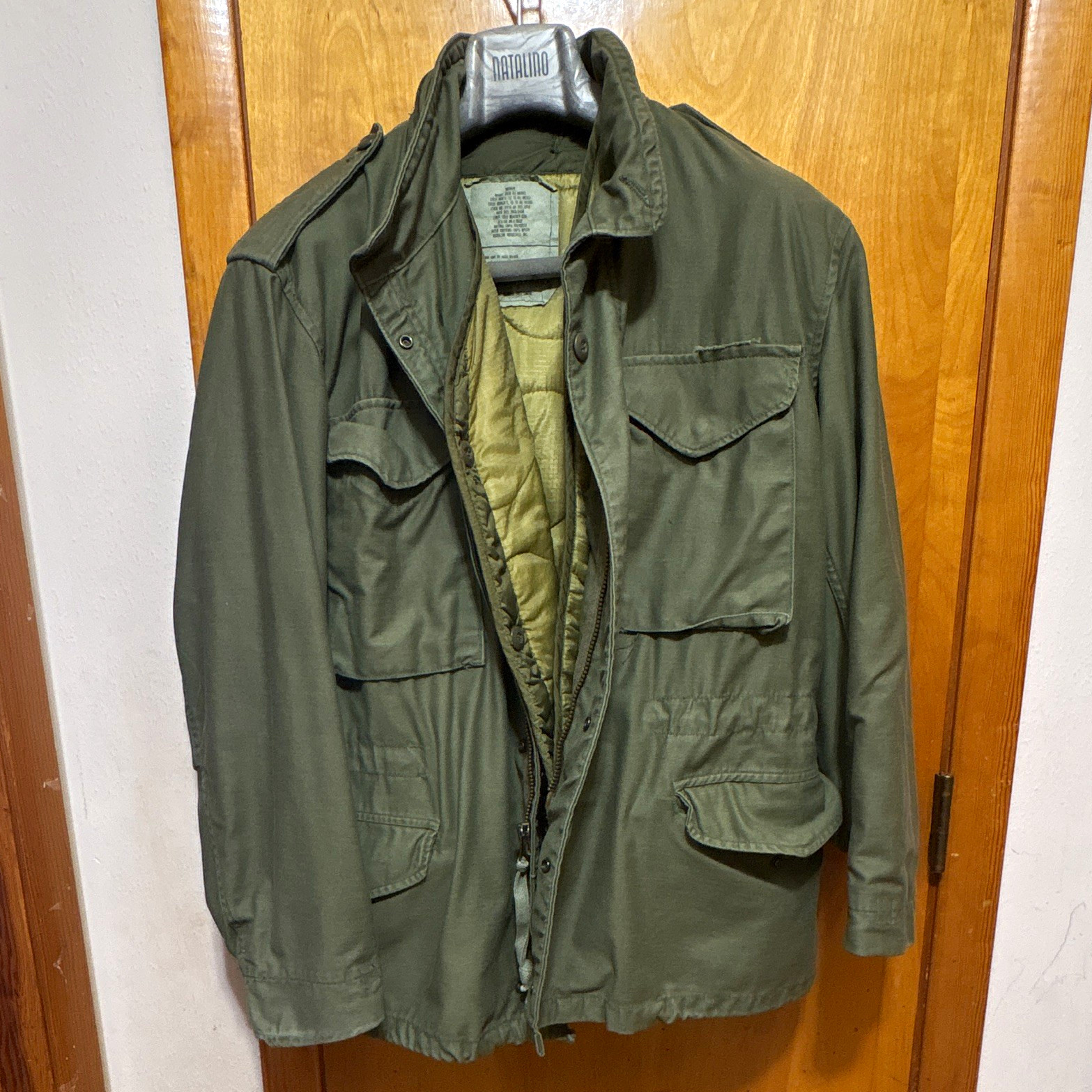 M-65 Military Jacket with Liner Medium Short with Medium Liner