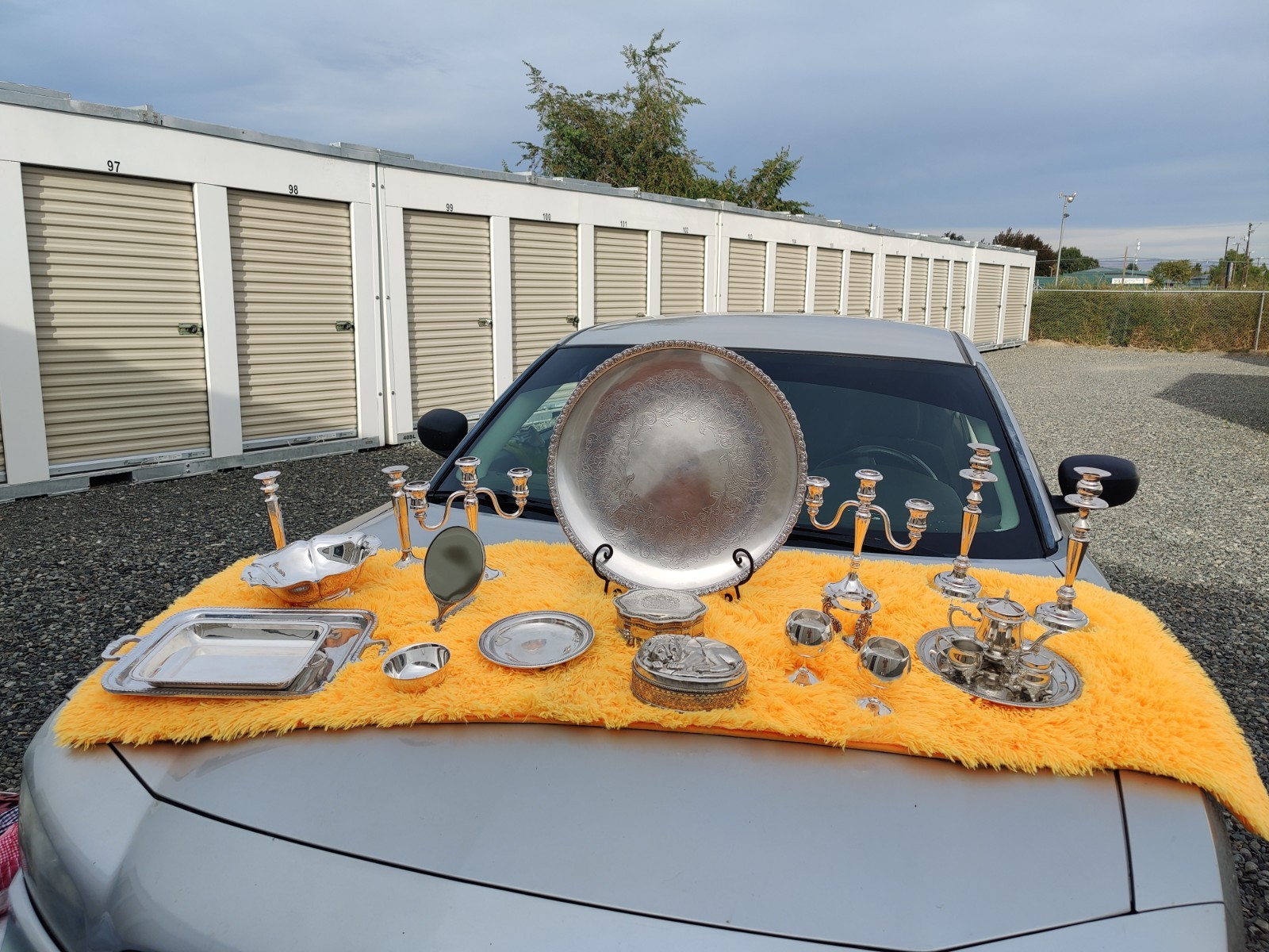 Multiple Silver Plated Items