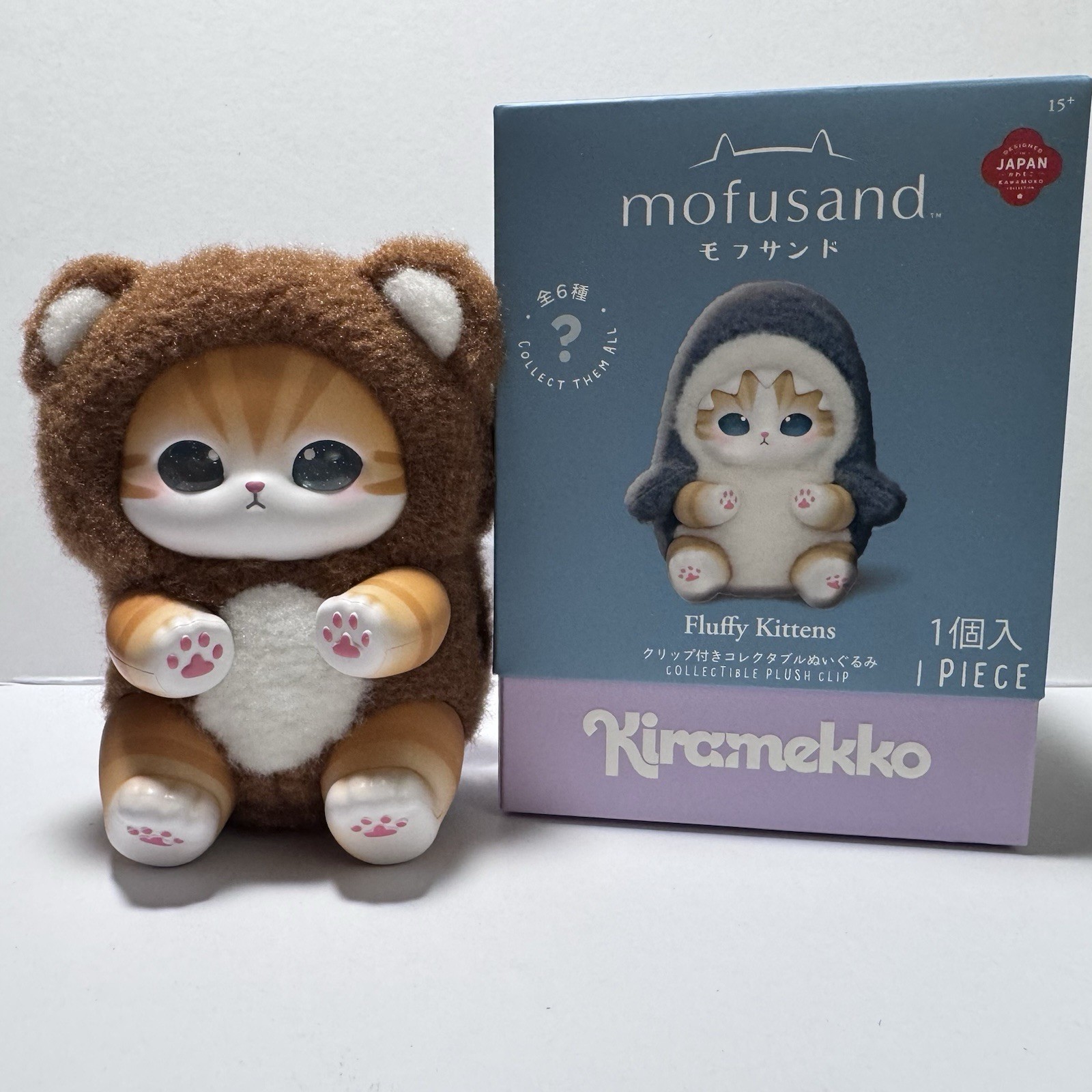 mofusand Kiramekko Fluffy Kittens BEAR Opened Confirmed NEW Ships from U.S. mofusand Kiramekko Fluffy Kittens BEAR Opened Confirmed NEW Ships from U.S.