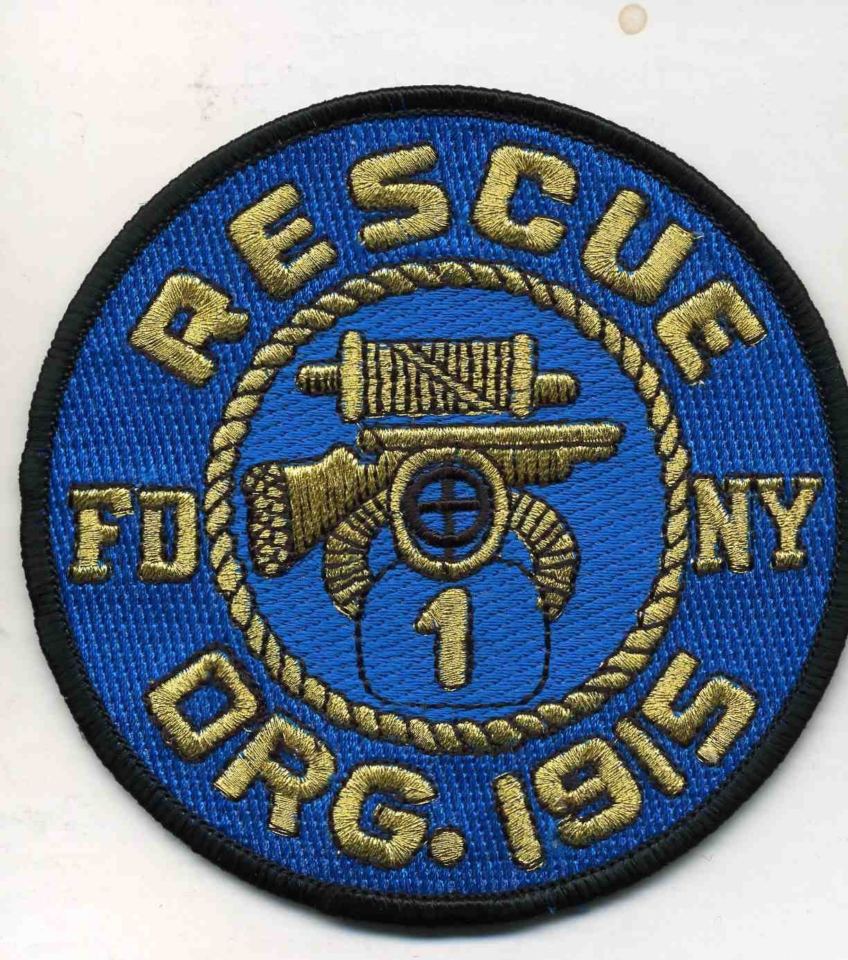 N.Y.C. - F.D.N.Y.   RESCUE - 1 