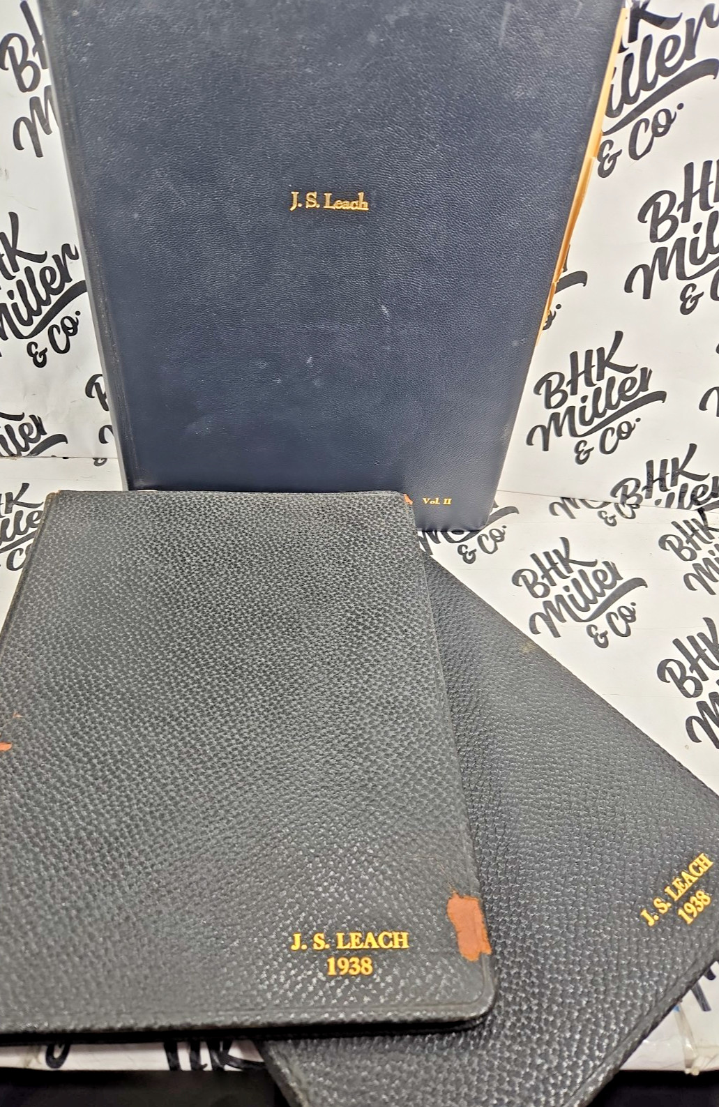 Vintage Texaco John S. Leach Congratulatory Letters Scrapbooks 1938 & 1952-53 Vintage Texaco John S. Leach Congratulatory Letters Scrapbooks 1938 & 1952-53