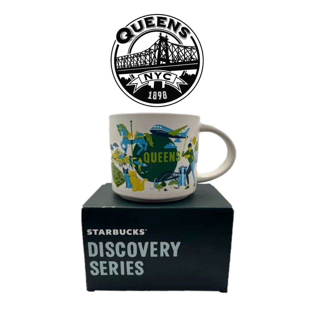 Starbucks New York City Coffee Mug Discovery The Boroughs Series Queens NY New Starbucks New York City Coffee Mug Discovery The Boroughs Series Queens NY New