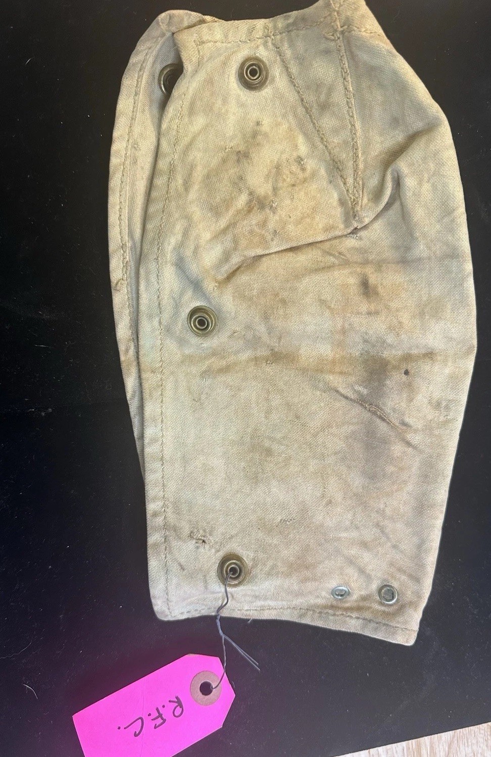 Scarce Original WW1 British SMLE Rifle Action Cover Dated & Regimentally Marked