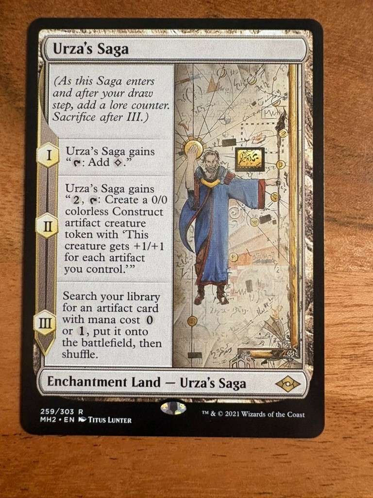 URZA\'S SAGA Modern Horizons 2 English MTG Magic The Gathering / EXC