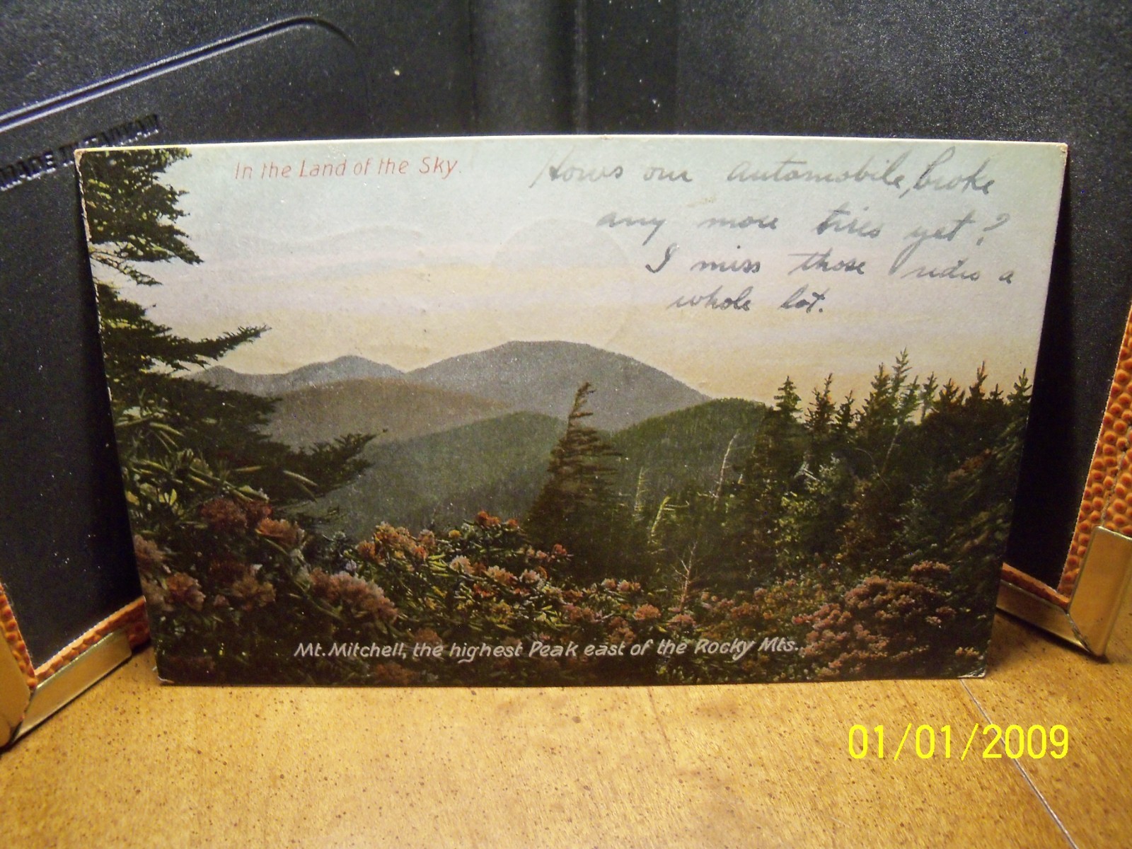 1907 Mt Mitchell Highest Peak E Rocky Mtn Land Sky Swannanoa NC North N Carolina
