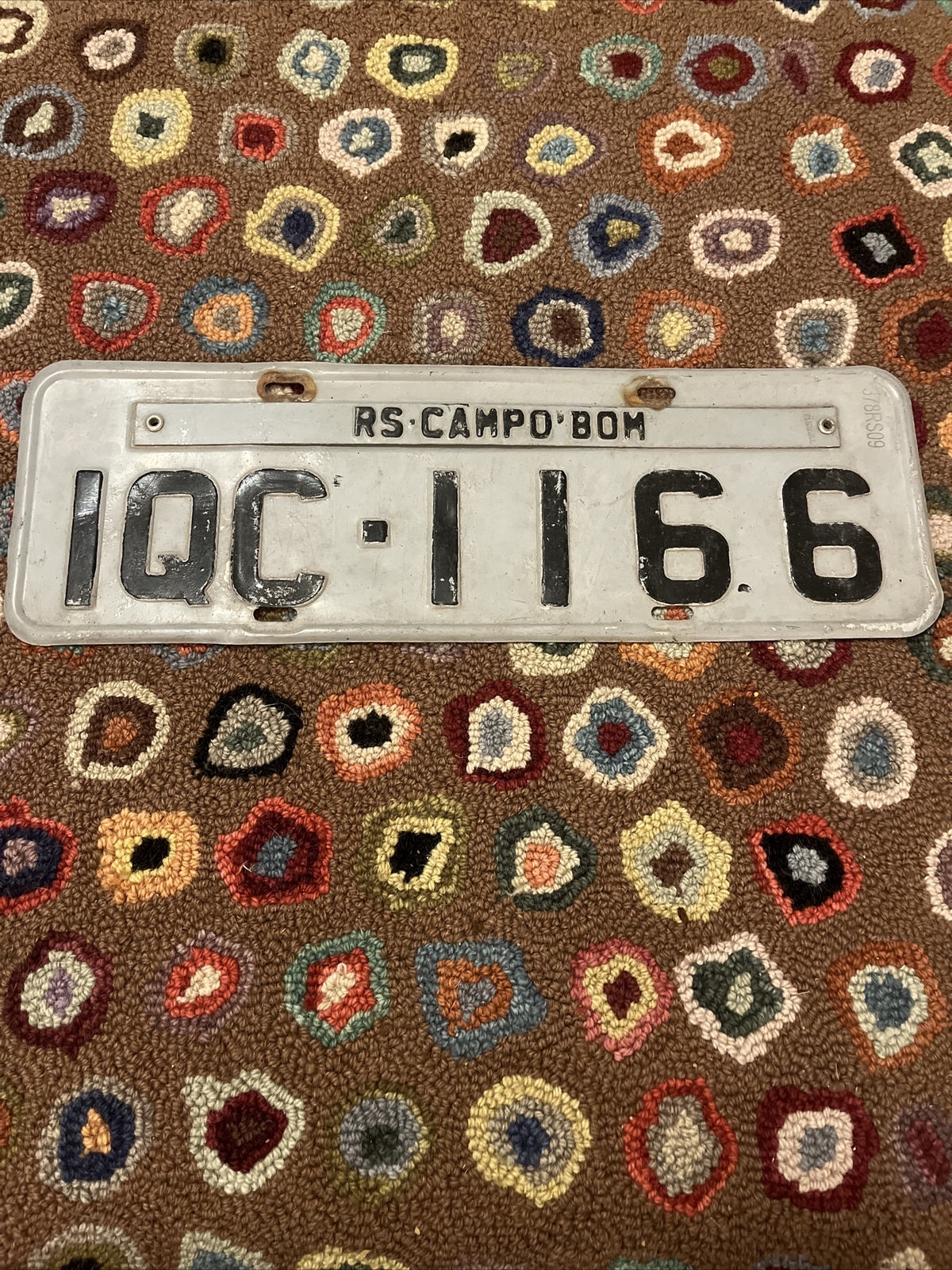 Brazilian Brazil License Plate Rio Grande do Sul CAMPO BOM # ICC 1166 🇧🇷 Brazilian Brazil License Plate Rio Grande do Sul CAMPO BOM # ICC 1166 🇧🇷