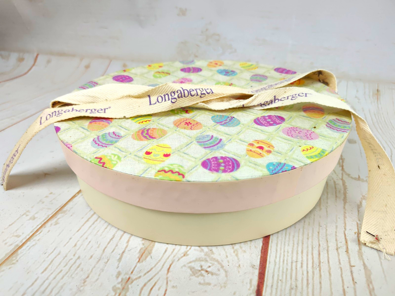 Longaberger Easter Box with 3 Eggs 