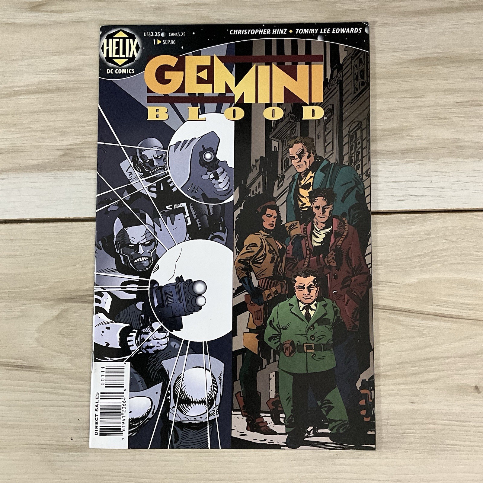 Gemini Blood #1 1996 DC Helix Christopher Hinz Tommy Lee Edwards Walt Simonson