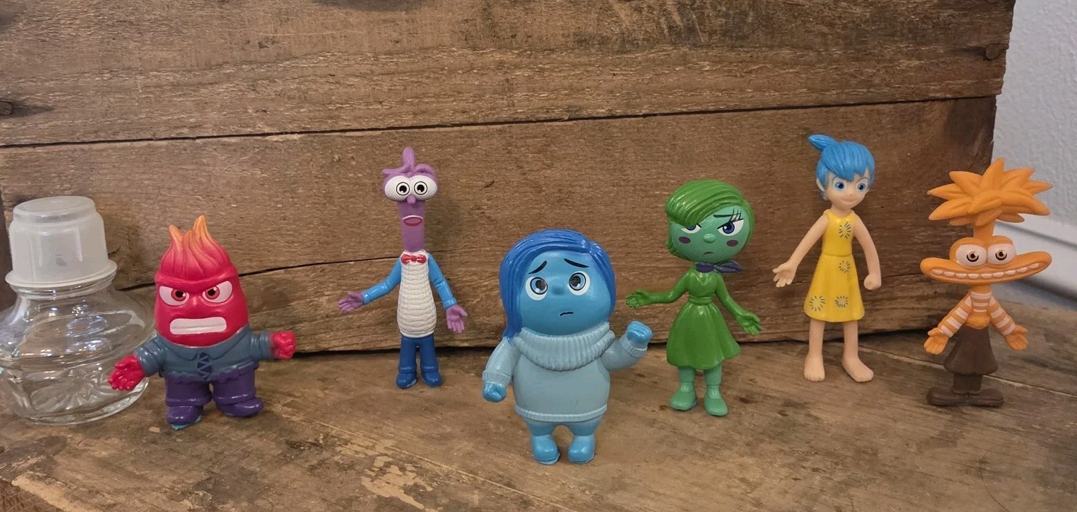 Disney Inside Out 2 Figurines Help With Feelings or Just Love the Set❤️ Disney Inside Out 2 Figurines Help With Feelings or Just Love the Set❤️