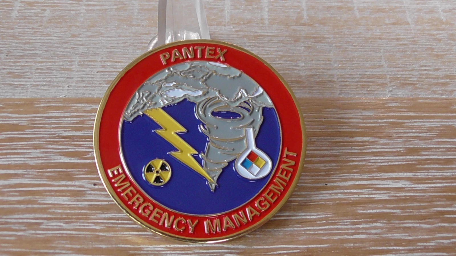 DOE NNSA Pantex Nuclear Plant Emergency Management Challenge Coin #E944