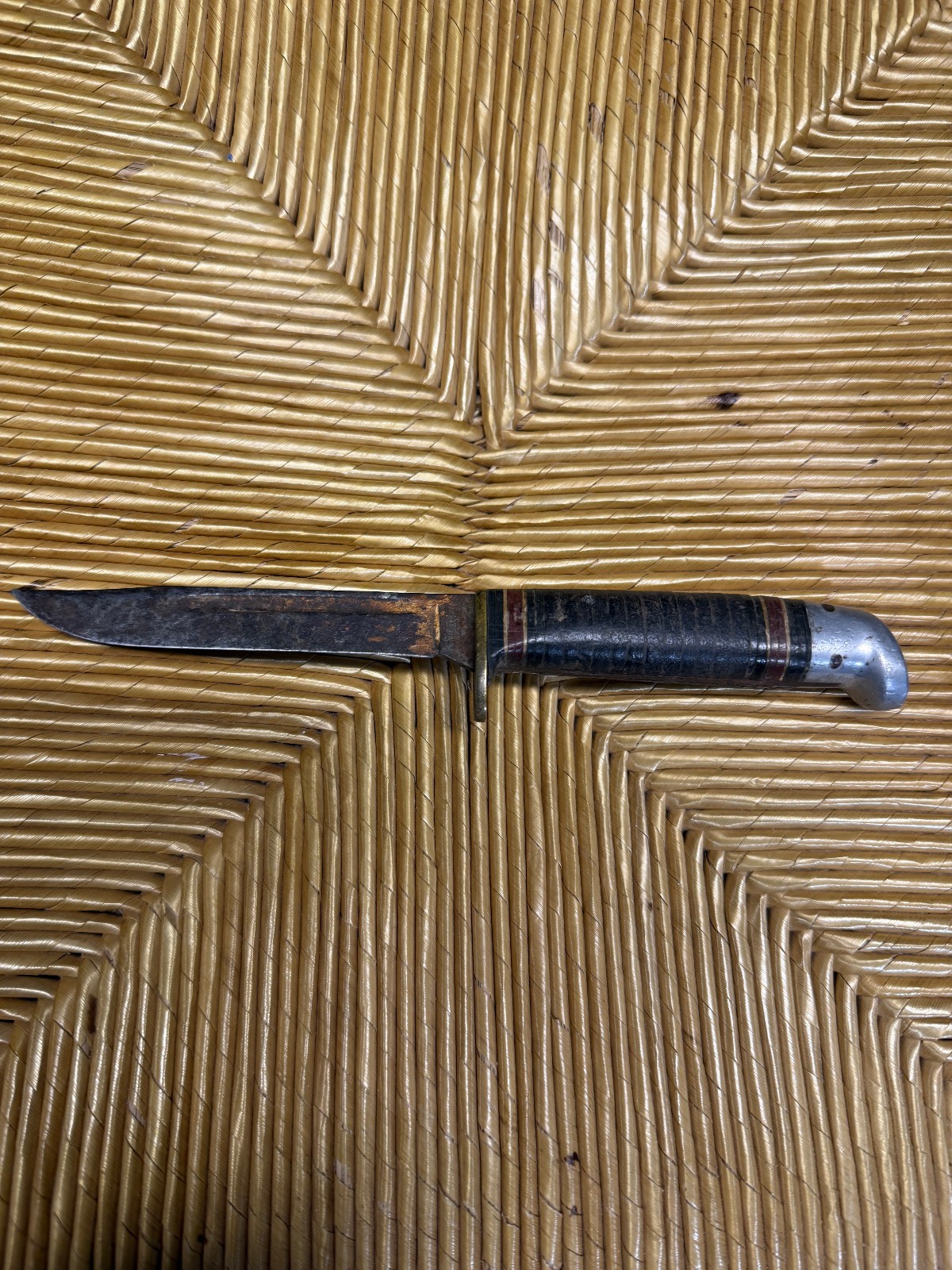 Vintage Western Cutlery USA Fixed Blade Knife Vintage Western Cutlery USA Fixed Blade Knife