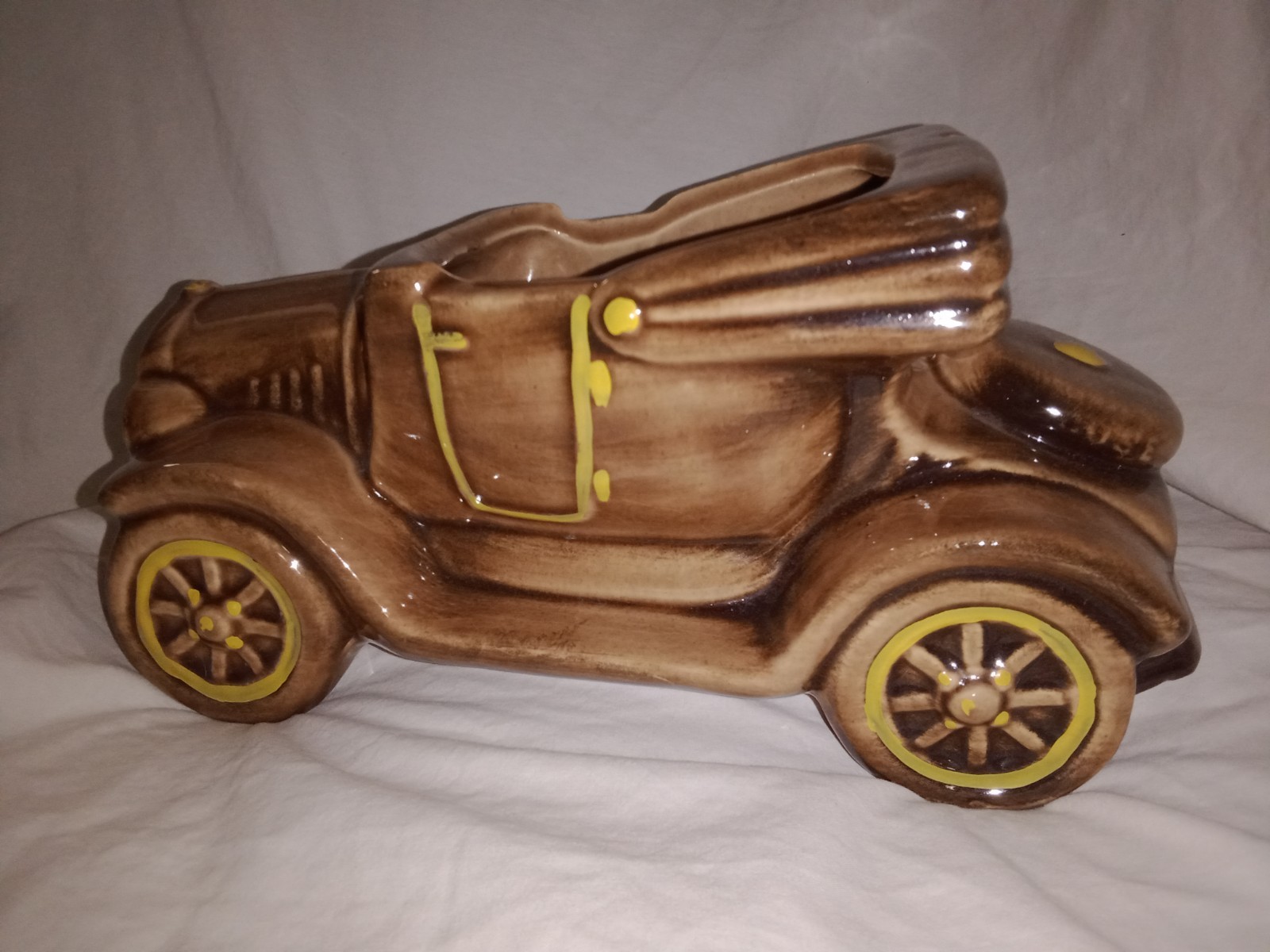 Vintage 1930s 30s 20s Convertible Car Planter MCM Mid Century USA Decor Vintage 1930s 30s 20s Convertible Car Planter MCM Mid Century USA Decor