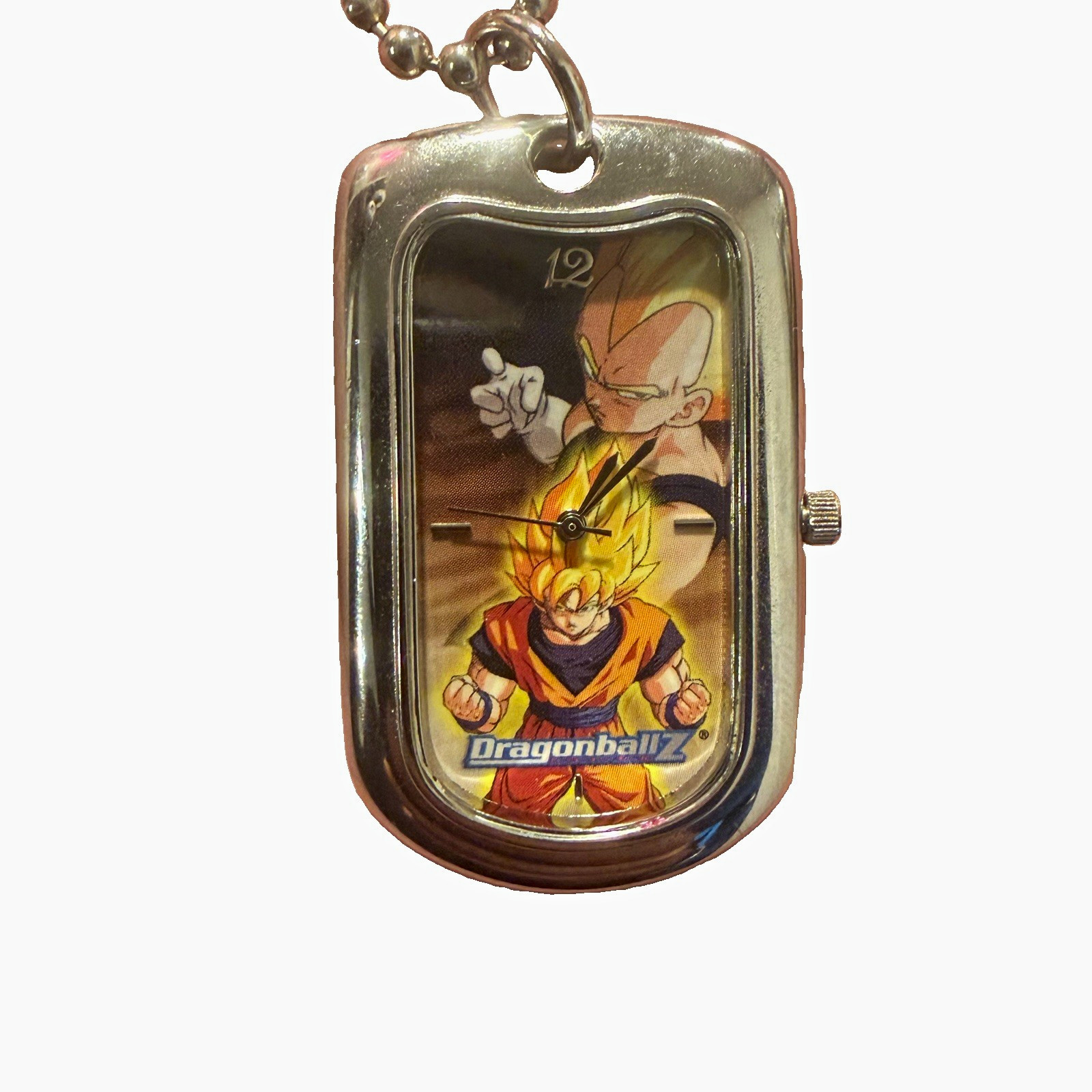 Dragon Ball Z Goku vintage 1999 Watch necklace, urban station , japan movt mint Dragon Ball Z Goku vintage 1999 Watch necklace, urban station , japan movt mint