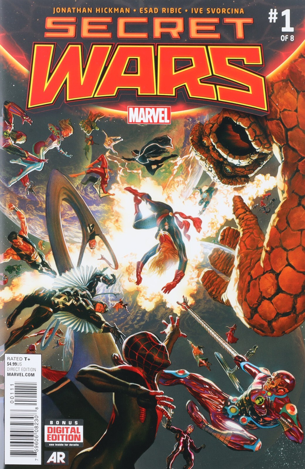 SECRET WARS #1 (2015) GOD EMPEROR DOOM MCU AVENGERS KEY 1ST PRINT SECRET WARS #1 (2015) GOD EMPEROR DOOM MCU AVENGERS KEY 1ST PRINT