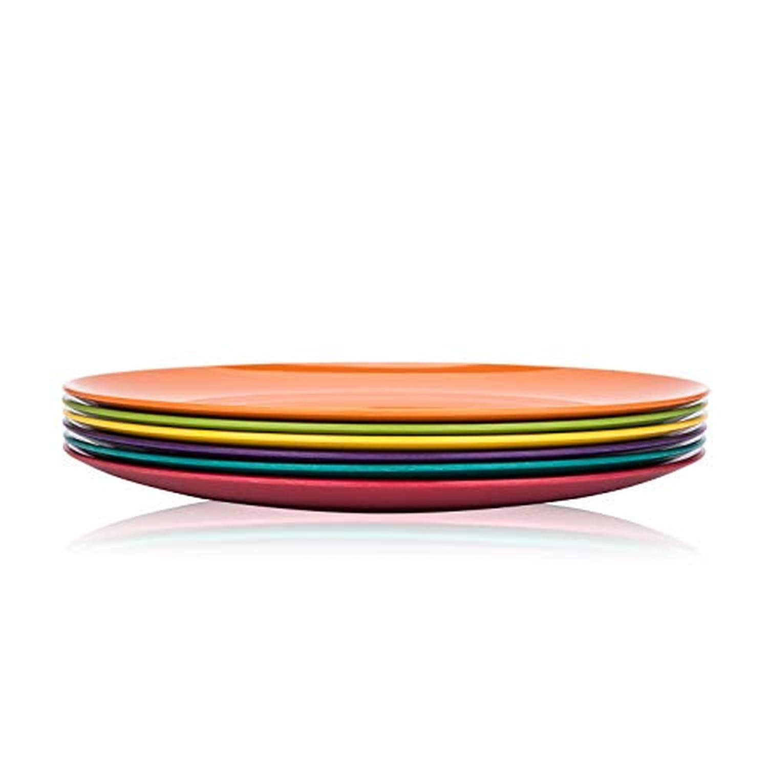 KOXIN-KARLU Melamine Plates, 10.5-inch Dinner Plates Dinnerware Dish, set of ... KOXIN-KARLU Melamine Plates, 10.5-inch Dinner Plates Dinnerware Dish, set of ...