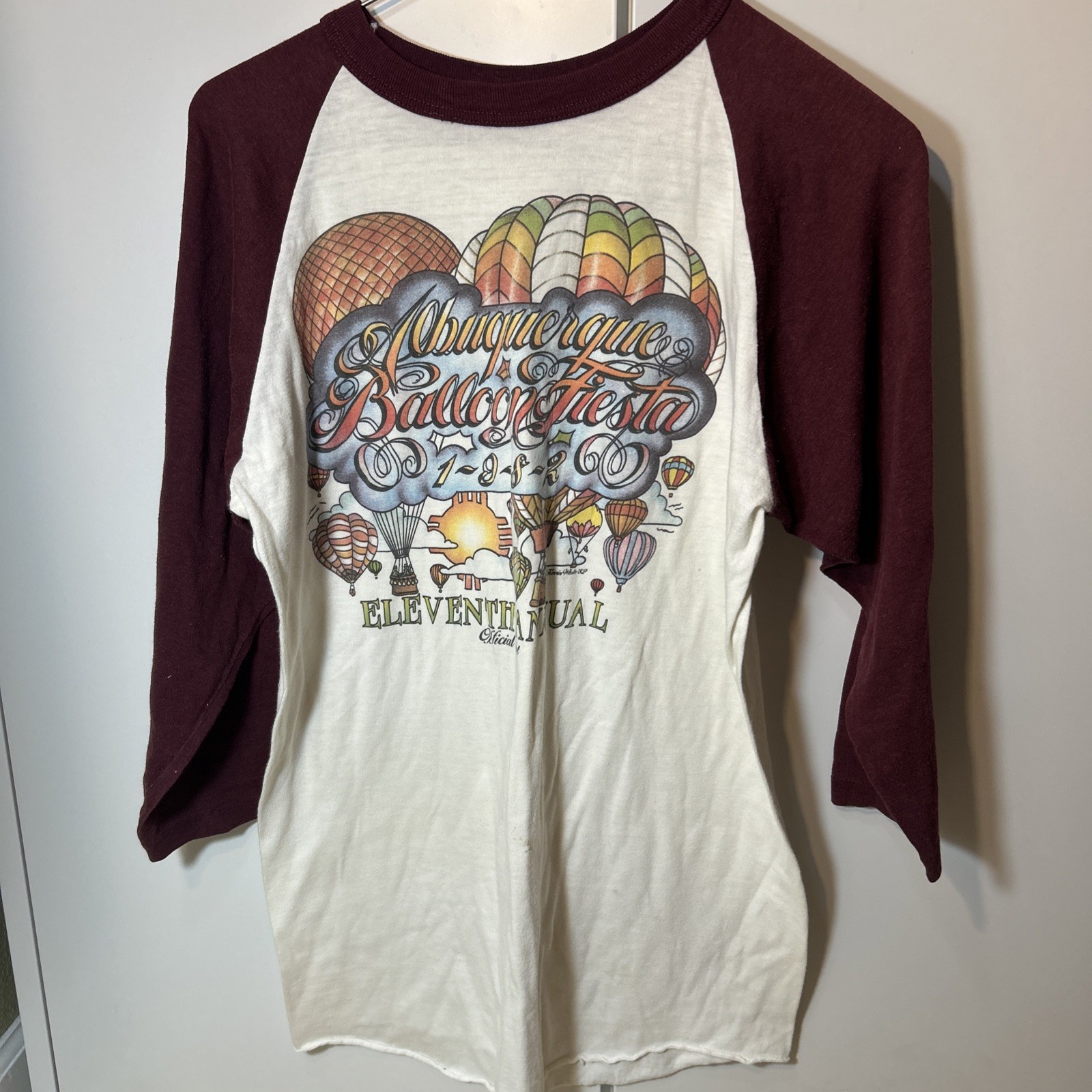 Rare 1982 Albuquerque Balloon Fiesta T Shirt Approx Size Med Rare 1982 Albuquerque Balloon Fiesta T Shirt Approx Size Med
