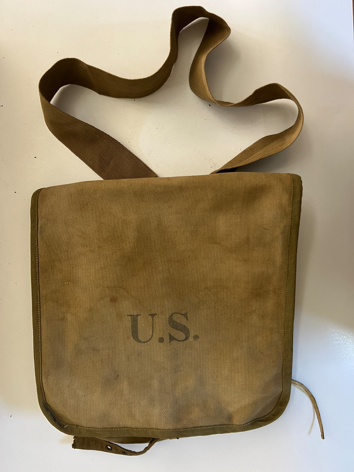 MS046A Genuine US Army M1878/1904 Pattern WWI Infantry Haversack Field Pack MS046A Genuine US Army M1878/1904 Pattern WWI Infantry Haversack Field Pack