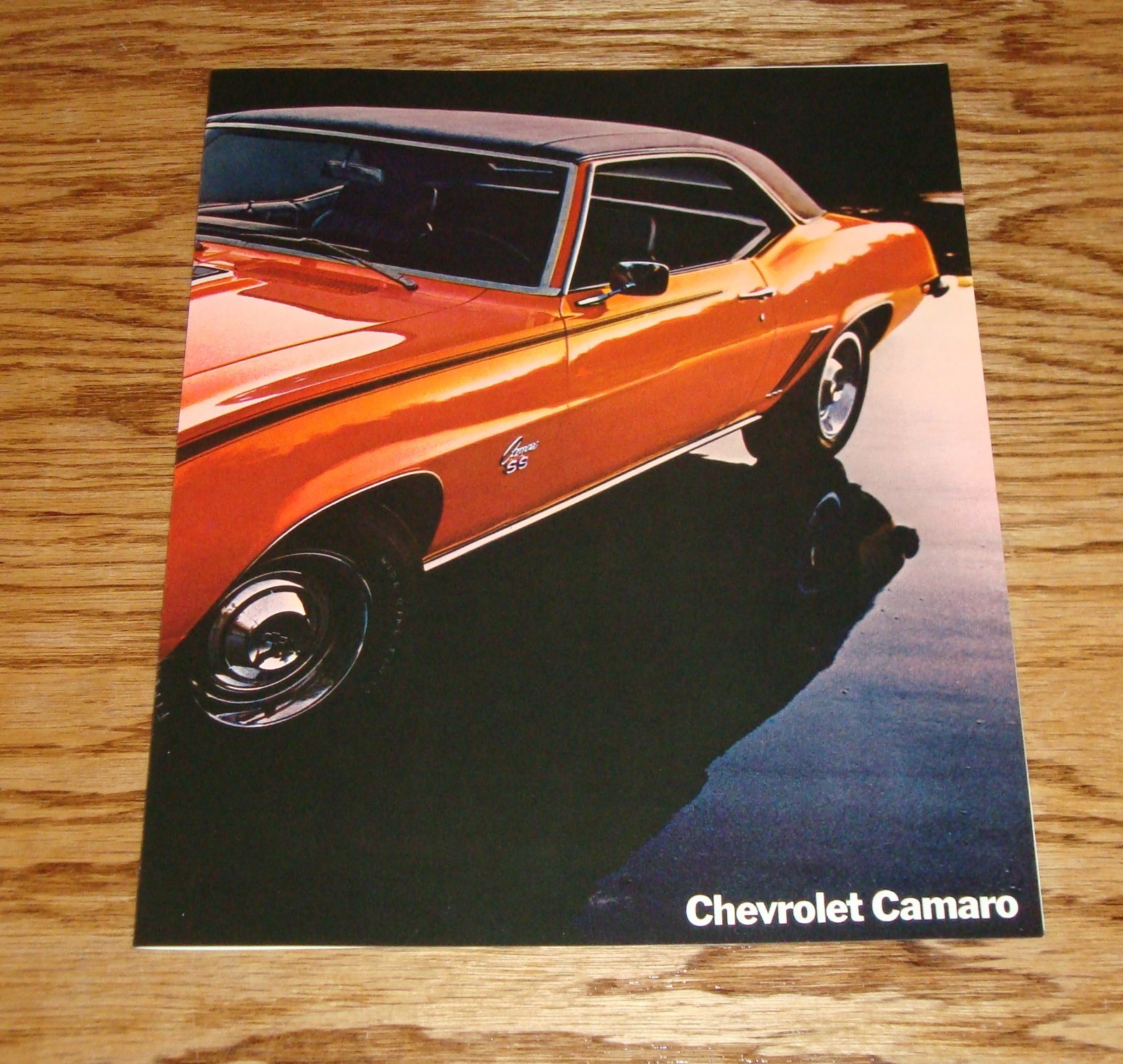 Original 1969 Chevrolet Camaro Facts Features Sales Brochure Folder 69 Chevy Original 1969 Chevrolet Camaro Facts Features Sales Brochure Folder 69 Chevy