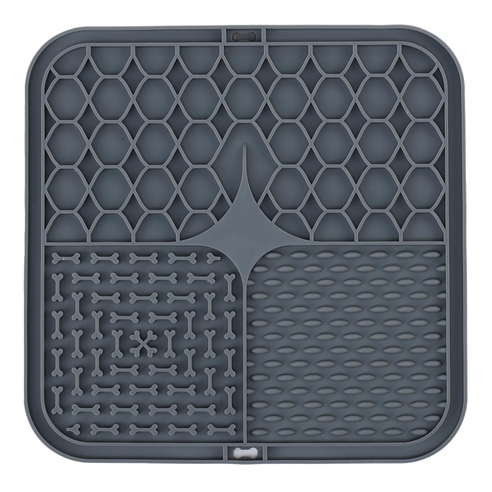 Park Life Designs Calming Lick Mat, 9-Inch, Silicone, Dark Grey Park Life Designs Calming Lick Mat, 9-Inch, Silicone, Dark Grey