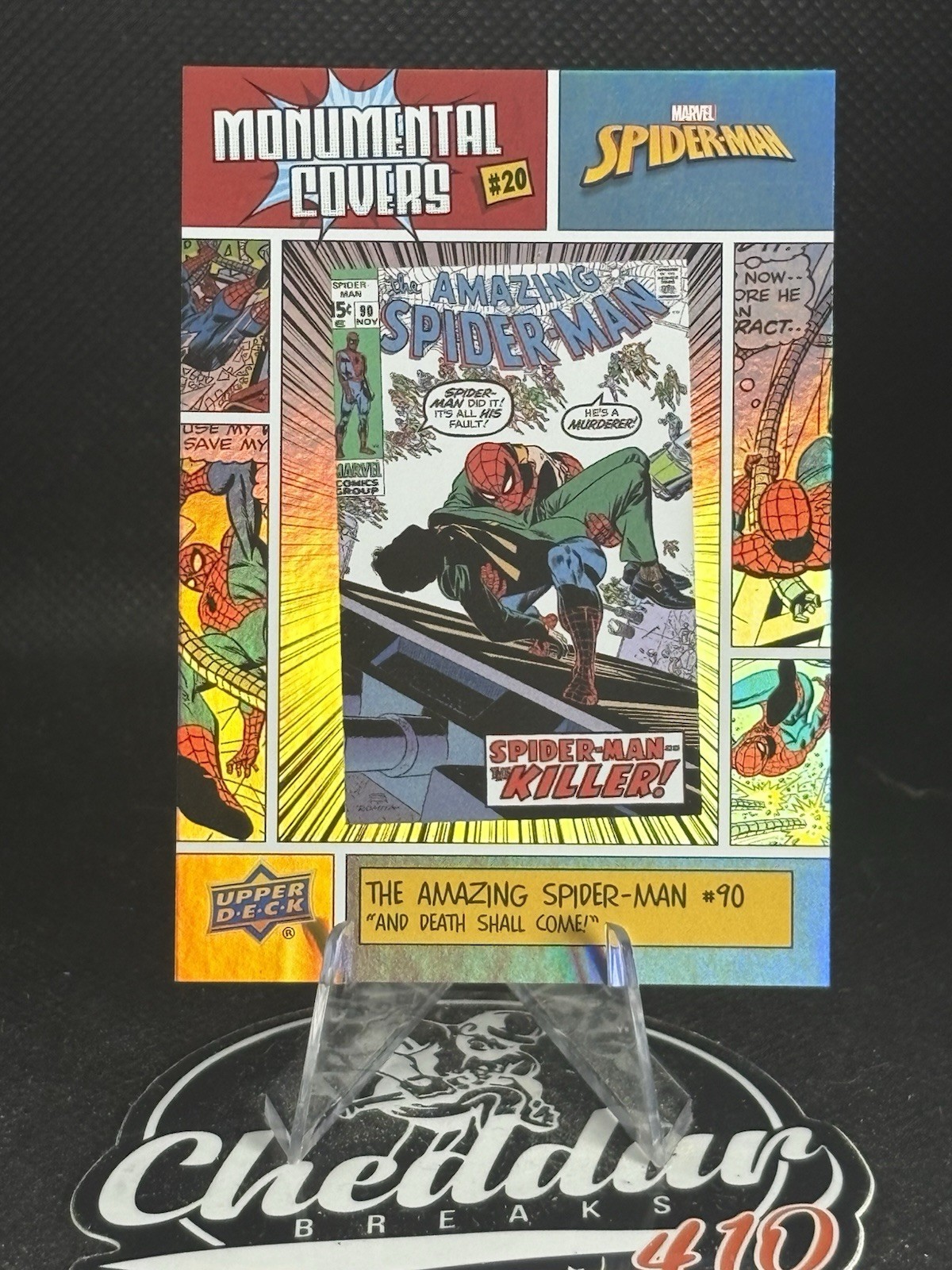 2023 Marvel Spider-Man - Monumental Covers - The Amazing Spider-Man #90 - EI- 20 2023 Marvel Spider-Man - Monumental Covers - The Amazing Spider-Man #90 - EI- 20