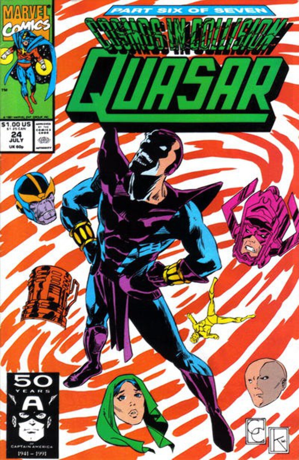 Quasar #24 (1991) (Mid Grade)