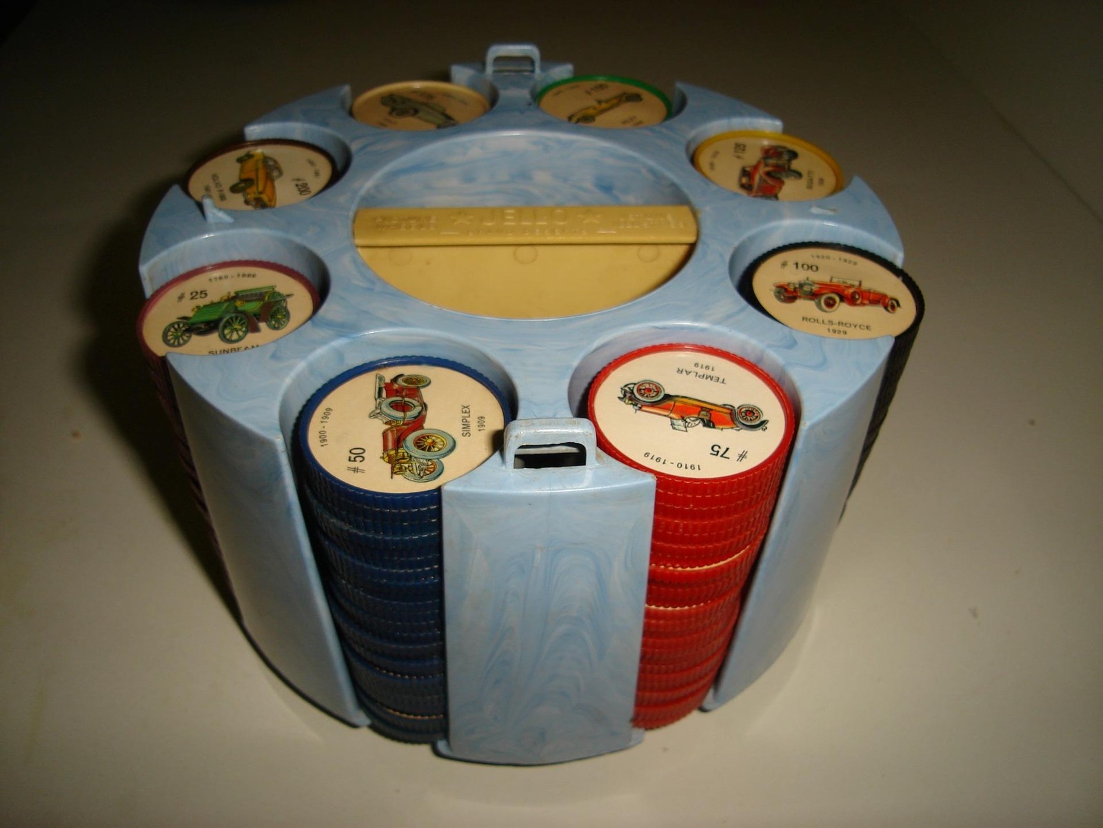 1960s 1962 Complete Set of 200 Diff JELLO & HOSTESS Autos Cars Coins w/ Carrier 1960s 1962 Complete Set of 200 Diff JELLO & HOSTESS Autos Cars Coins w/ Carrier