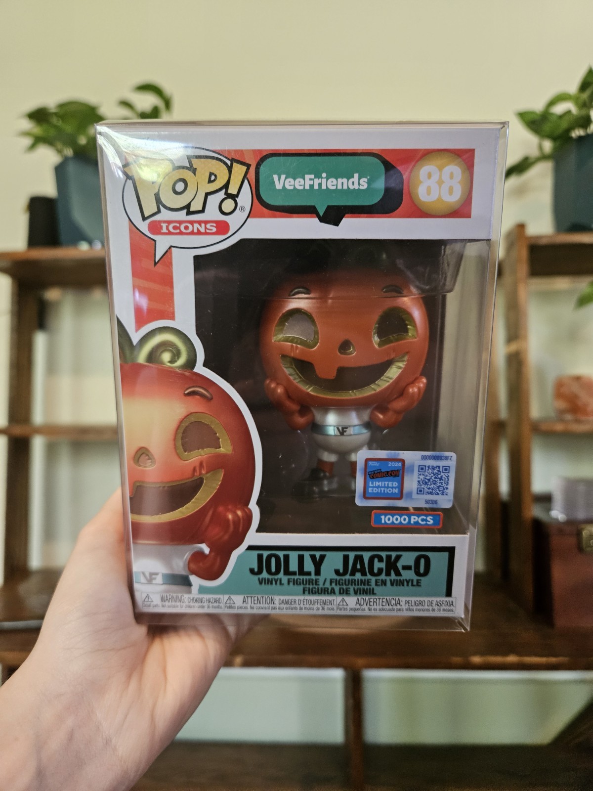 Funko Pop VeeFriends Jolly Jack-O #88 Limited Edition 1000 NYCC 2024 Exclusive