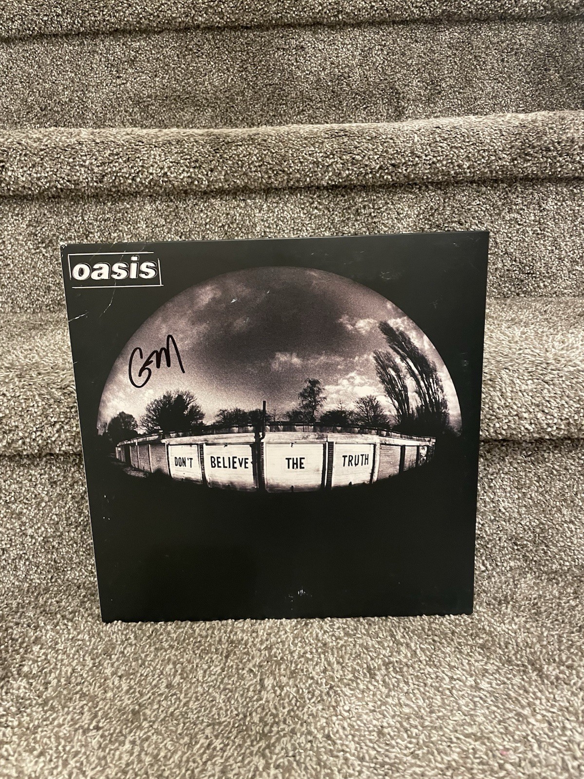 Oasis Signed Autographed Don't Believe the Truth LP VINYL Gem Archer Rock Oasis Signed Autographed Don't Believe the Truth LP VINYL Gem Archer Rock