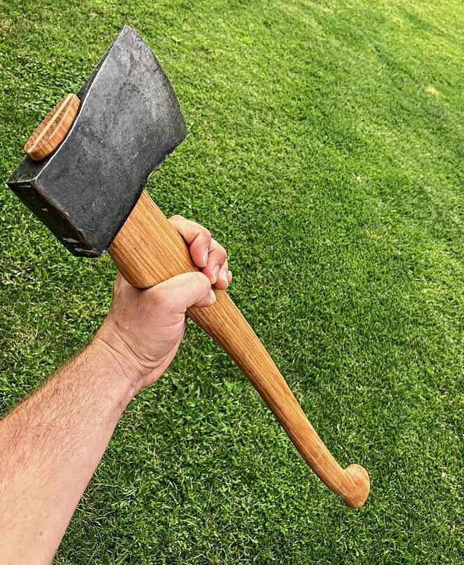 Vintage PLUMB Yankee Boys Axe. Brant and Cochran handle.