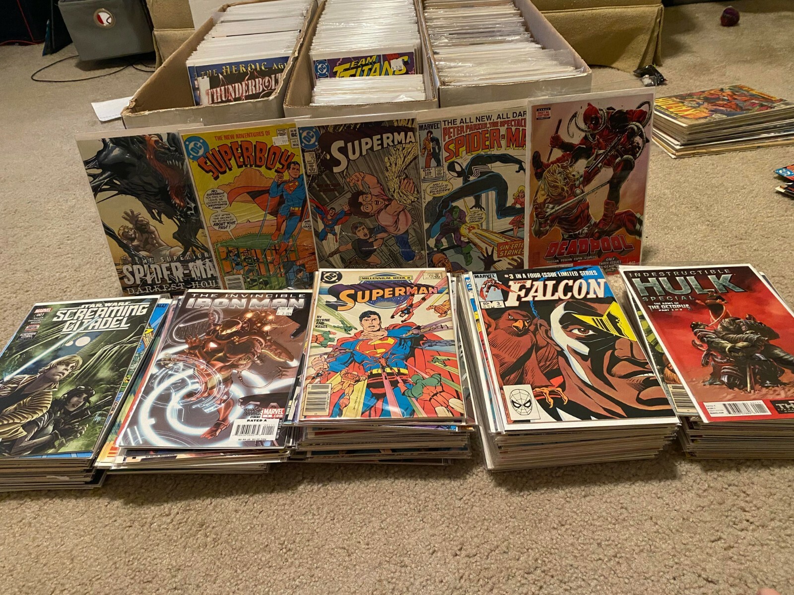 Marvel ONLY  25 COMICS BOOK LOT, FREE/Fast Shipping VF to NM+ ALL