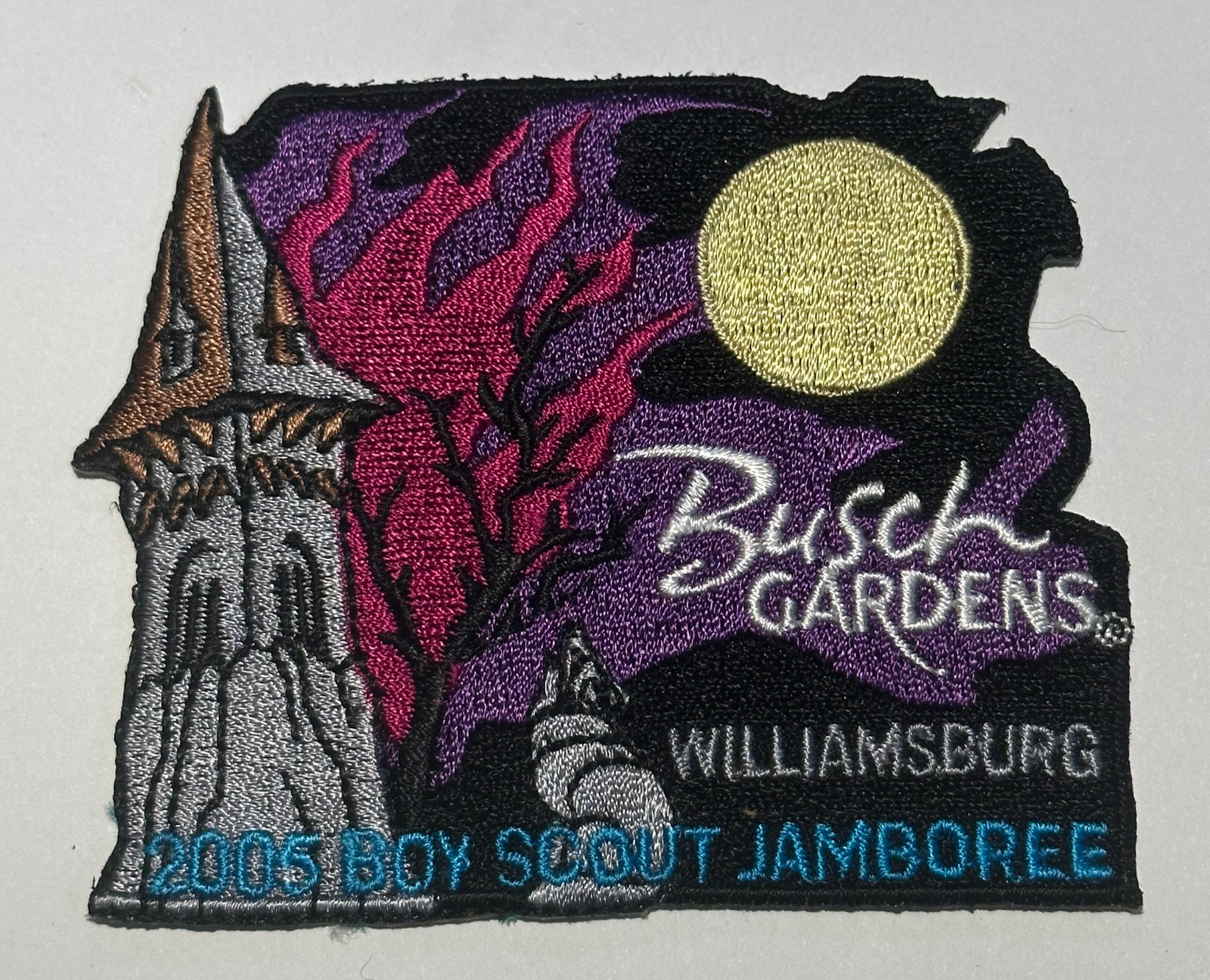 2005 National Boy Scout Jamboree Busch Gardens  Patch  RC4