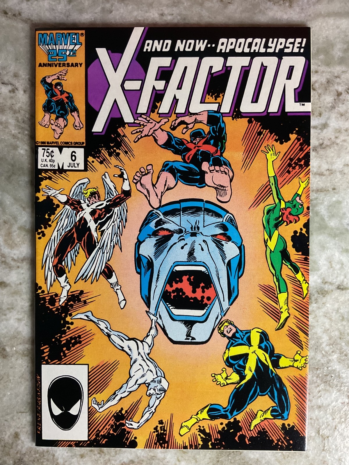 X-Factor #6 Marvel Comics First Full Appearance Of Apocalypse X-Factor #6 Marvel Comics First Full Appearance Of Apocalypse