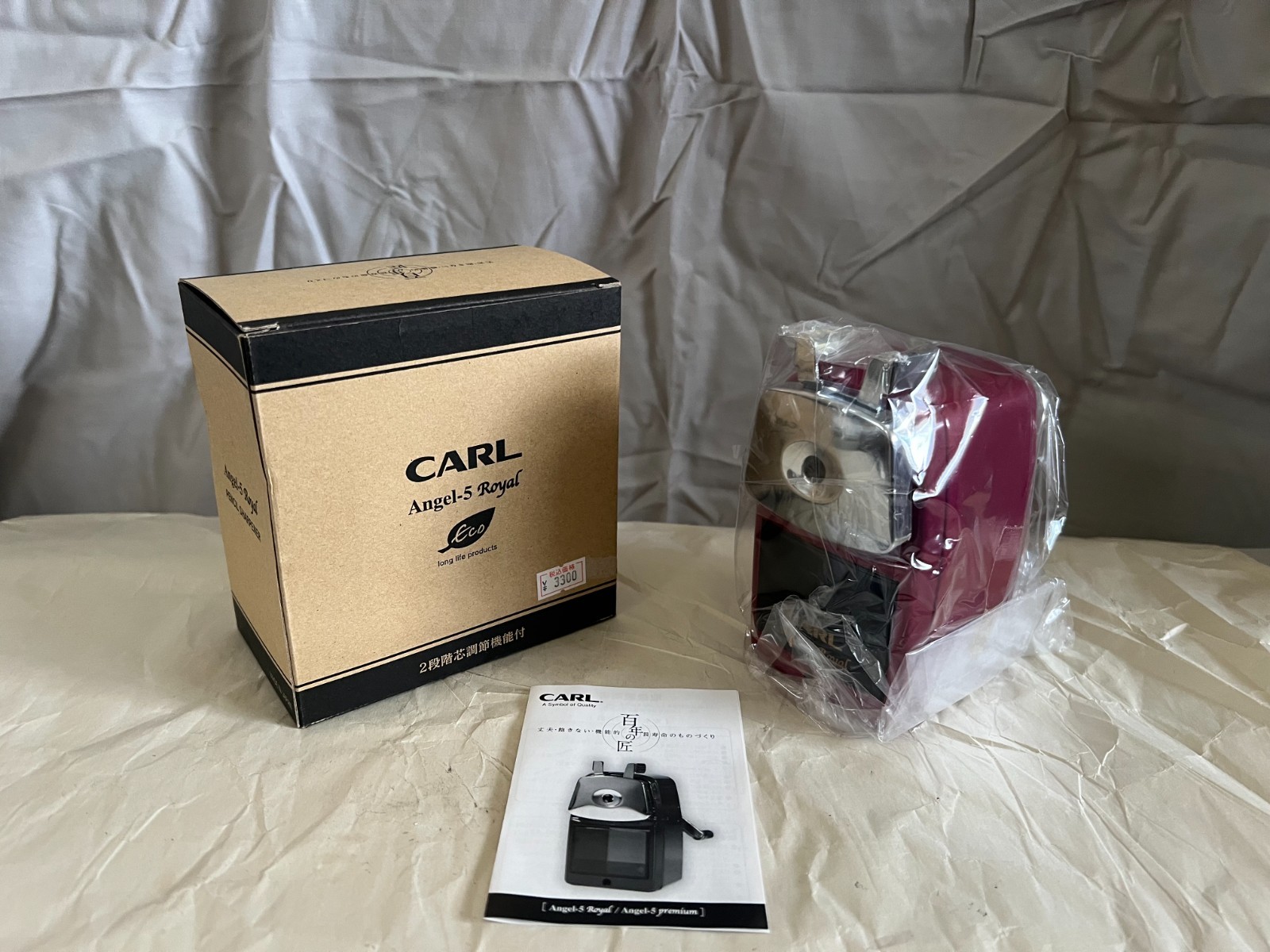 Carl Angel-5 Royal A5RY-R Pencil Sharpener Japan Vintage Collectible Showa Retro Carl Angel-5 Royal A5RY-R Pencil Sharpener Japan Vintage Collectible Showa Retro