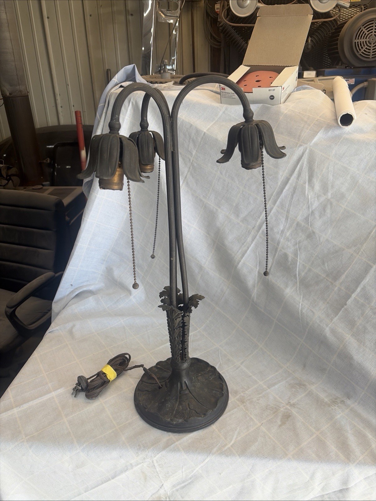 Vintage 3 Lamp , Table Lamp