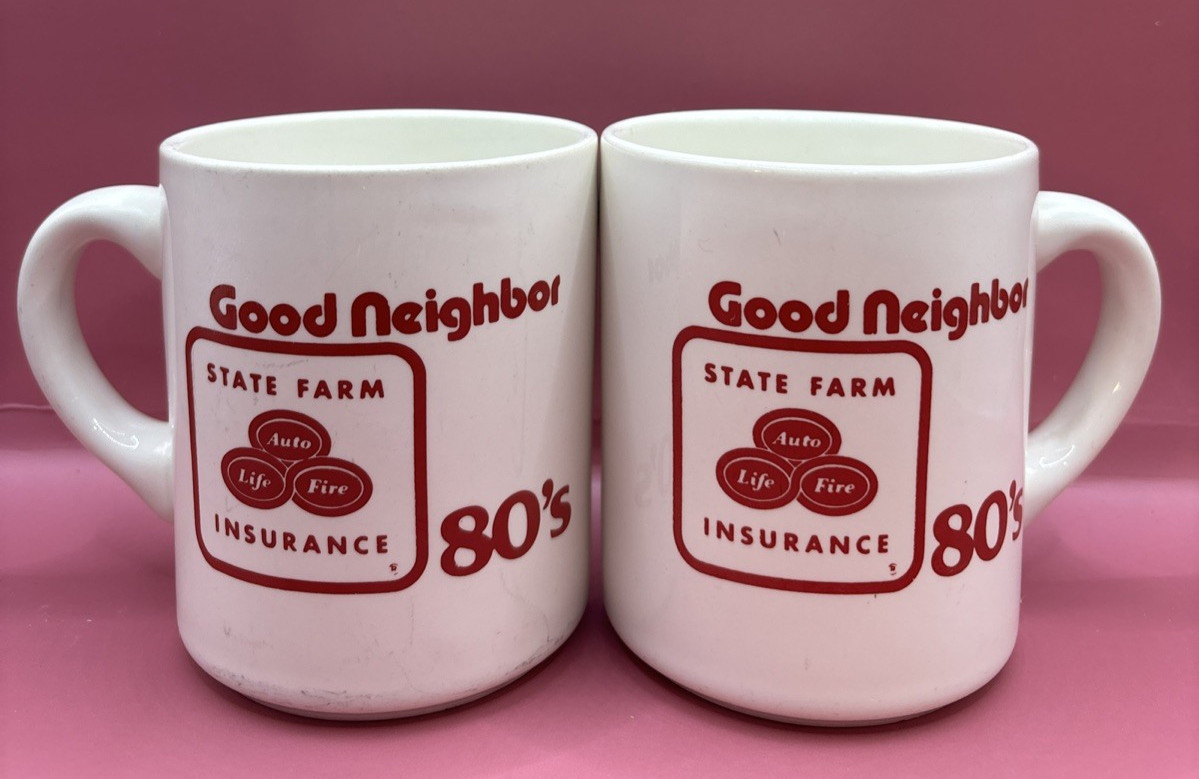 VTG Set of Two (2) State Farm 