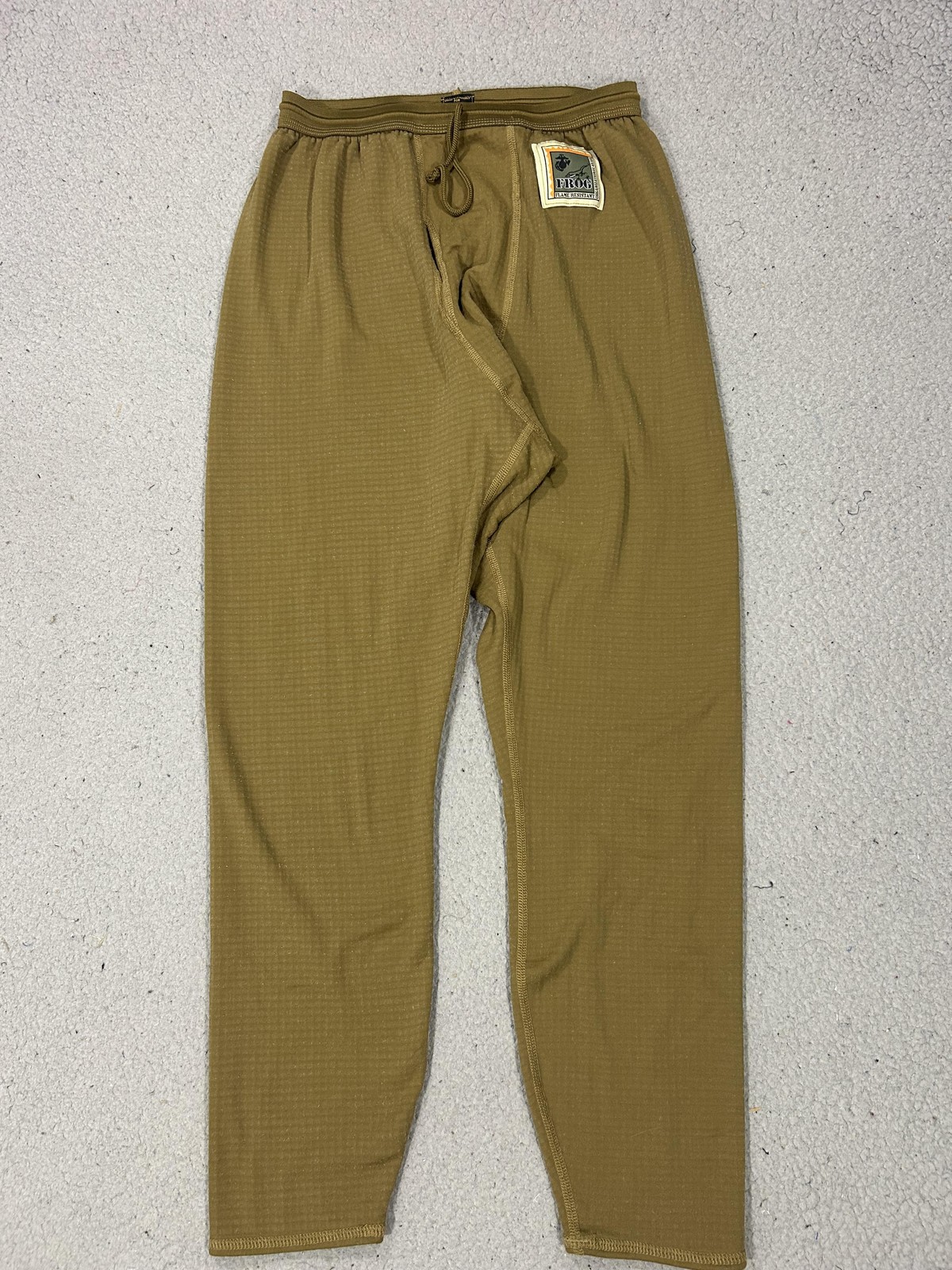 Peckham USMC FROG Pants Mens Medium Brown FR Thermal Bottoms Base Layer