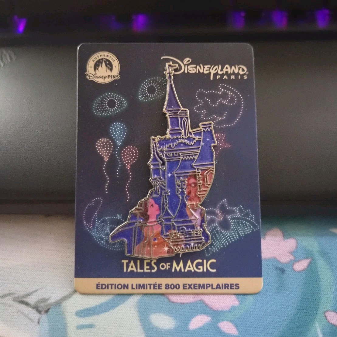 Disneyland Paris Pin\'s Tales of Magic Beauty And The Beast LE 800pcs